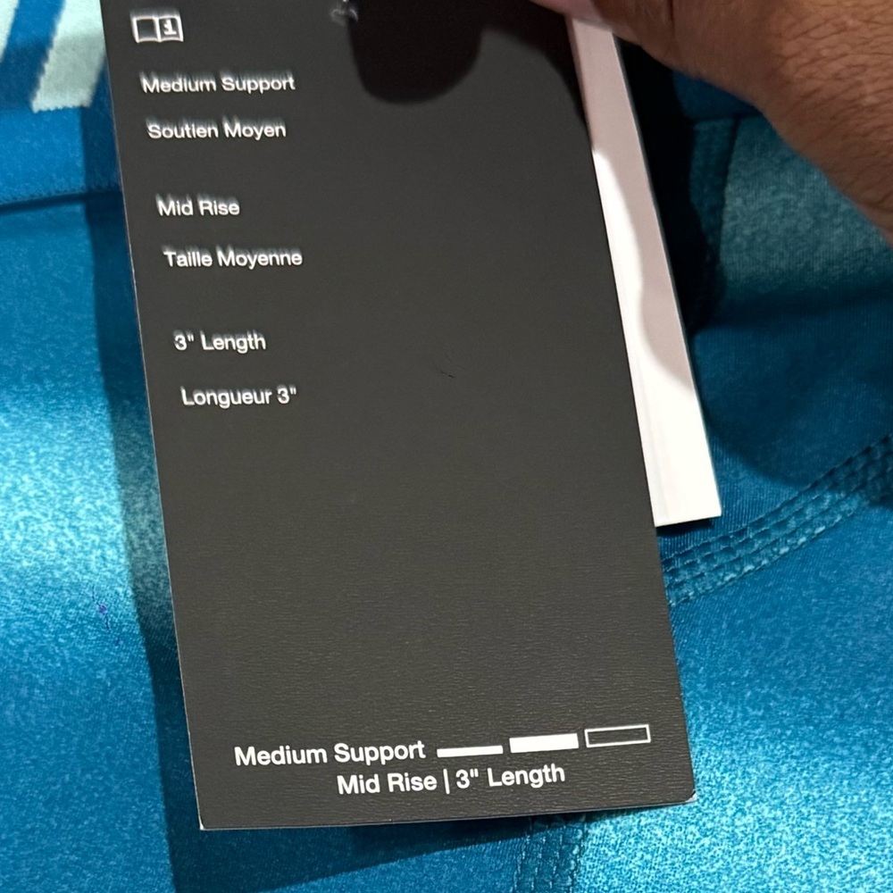 Nike pro 3” Blue Performance Shorts new with tag - Picture 2 of 3